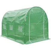 Luxtom | Kas, 3x2x2 meter, foliekas, winterbestendige kas voor tomaten, folietunnel, tuinkas
