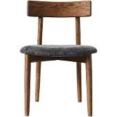 Muubs Tetra Eetkamerstoel Bruin - Stoelen Eiken Brown - 8490002005