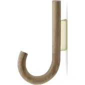 Gejst Hook haak 19 cm Eikenhout-messing