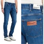 Wrangler Greensboro heren regular straight-fit jeans dandelon summer