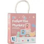 BS Toys – Volg de Aap – Actief Leer- en Kaartspel – Vanaf 3 jaar