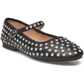 Steve madden Ballerina met riempjes 'Vinetta-R' zwart / zilver / transparant
