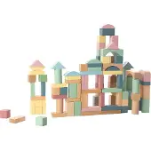 Kinder and Kids - Bouwblokken (100 stuks)