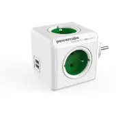 Allocacoc PowerCube Original USB Green (FR/BE)