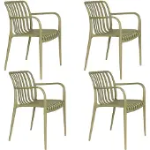 Housecraft living tuinstoel Amae (set van 4)