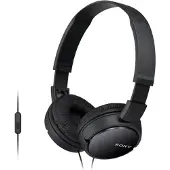 Sony MDR-ZX110AP Hoofdtelefoon met Bediening In-Line - Zwart