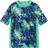 Reima UV-bescherming 'Uiva' turquoise / donkerblauw / offwhite