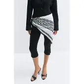 Gina Tricot  - Satin scarf - Sjaals - Zwart - ONESIZE - Dames
