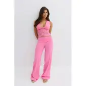 Gina Tricot  - 14+ coral baggy yoga pants - broeken - Roze - S - Dames