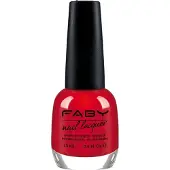 Faby nagellak Red Reflex dames 15 ml vegan koraalrood