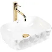 REA - Zamia - Wastafel - Wit - 43X30X12,5Cm