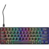 Qware San Jose 60% Bedraad Gamingtoetsenbord Zwart