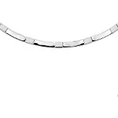Trendjuwelier huiscollectie 1327777 Zilveren Ketting Poli/mat 4,5 mm 45 cm