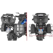 Givi Zijkofferdrager Kawasaki KLE500/KLE500 SE 26-