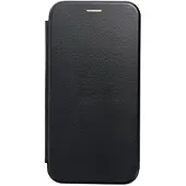 Beline Serie - Oppo A55 Hoesje - Magnetische Sluiting - Elegant Ontwerp - Zwart