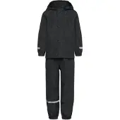 CeLaVi Regenkleding - PE - Zwart - - 140 - Regenkleding