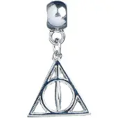 The Carat Shop - Harry Potter - Zilveren Doodsrelieken Schuifbedel - Deathly Hallows