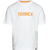 Adidas - Kid's MT Logo Tee - T-shirt 116, wit