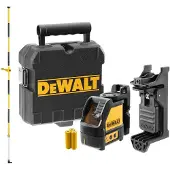 DeWalt DW088KPOL-XJ Zelfnivellerende Kruislijnlaser In Koffer (DW088K) & Kolom (DE0882) - 15m