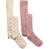 Minymo Panty's beige / oudroze