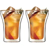 Bodum Assam glazenset - 2-delig - dubbelwandig - middelgroot - 0,25L