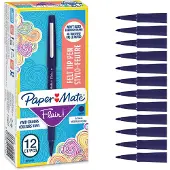 Paper Mate Flair viltstift Medium Blauw 12 stuk(s)