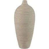 Ptmd - Vaas Cavinn - Beige - 15x15x35cm
