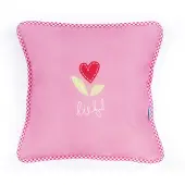 Lief! lifestyle Lief! Girl Uni - Sierkussen - 45x45 cm - Roze
