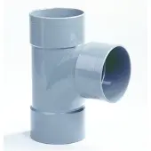 Dyka Stroom-T 3Xmof90Gr 110 Pvc Gr
