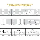 Etac Relax Douchezitje met Armsteunen en Soft Rugleuning