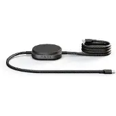 ZENS Pro 2 Draadloze Oplader 15 Watt met USB C kabel Zwart