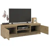 Top E Shop Topeshop RTV120 ARTISAN TV-standaard & entertainmentmeubel met 2 planken