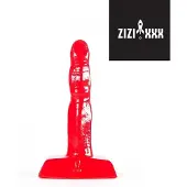 Zizi Buttplug One Finger 10 x 2 cm - rood