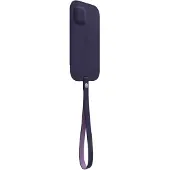 Apple iPhone 12 mini Leren Sleeve with MagSafe Donkerviolet