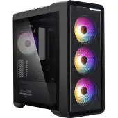 Zalman M3 Plus Black RGB - Behuizing zonder voeding - Minitower - M-ATX-formaat