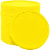 Combicraft Blanco munten / Consumptiemunten Neon Geel - Ø29mm - 500 stuks