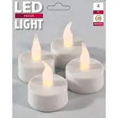 Led's Light LED Theelicht op batterij a 4 stuks