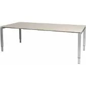 Schaffenburg Vergadertafel Domino - 220x100 robson - alu frame