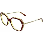 Longchamp LO2800 56/17/140 Transparant bordeaux/geel Acetaat DAMES LO2800
