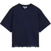 We fashion Shirt 'Meisjes' donkerblauw