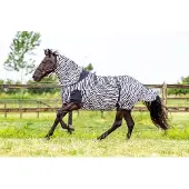 Master Zebra Eczeemdeken 155/205 - UV Bescherming & Anti-vliegen