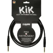 Klotz KIKKG PRO 3M BLACK STRAIGHT/STRAIGHT