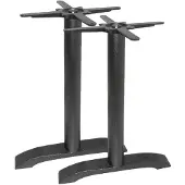 Bolero Dubbele ijzeren tafelpoten - 72 cm hoog- PRO SERIES