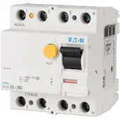 Eaton MOE FRCMM-40/4/003-A-NA aardlekschakelaar, 40A, 4-polig, 30mA, type A