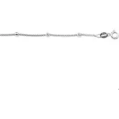 The Jewelry Collection Zilveren Collier bolletjes 3 1017316