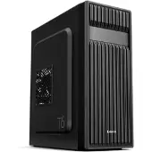 Zalman T6, Midi-tower, computerbehuizing, zwart, ATX, Micro ATX, Mini-ITX, kunststof, staal, 16,5 cm