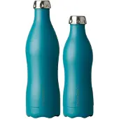Dowabo thermosfles dubbelwandig Earth Collection Petrol - 750 ml - Blauw