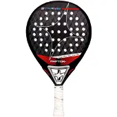 Star Vie Raptor + Padelracket, zwart, 350-370 gram