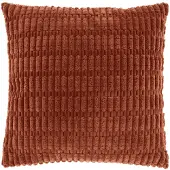 Unique living CEDRO - Sierkussen - 45x45 cm - Ribmotief - Sugar Pink