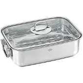 Rösle Braadslede Elegance met Binnenslede en Deksel 37 x 27 cm